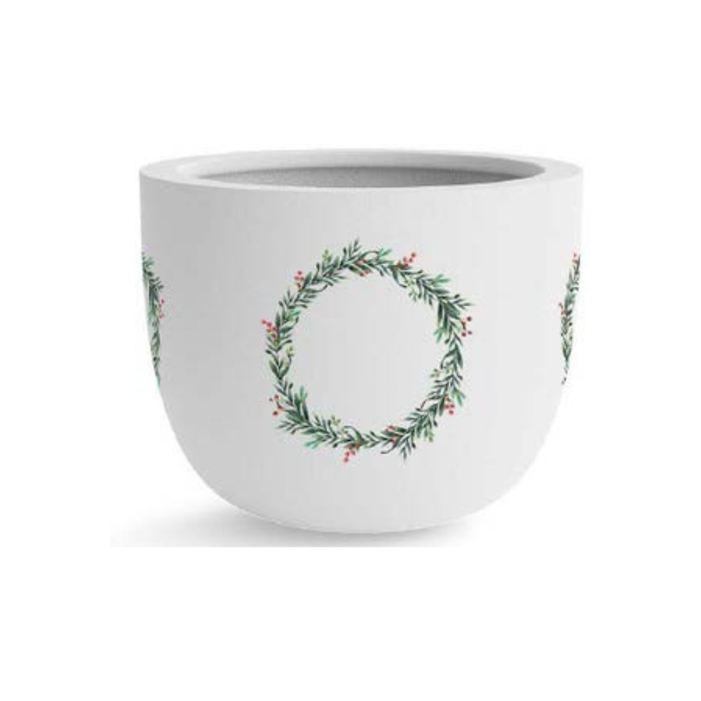 CHRISTMAS WREATH PLANTER