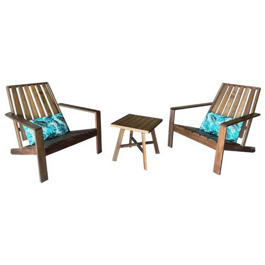 3-PC ACACIA WOOD BISTRO SET