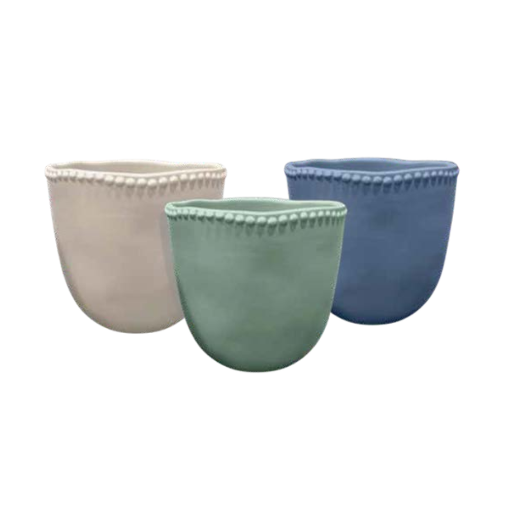 BEADED DOUGH PLANTER