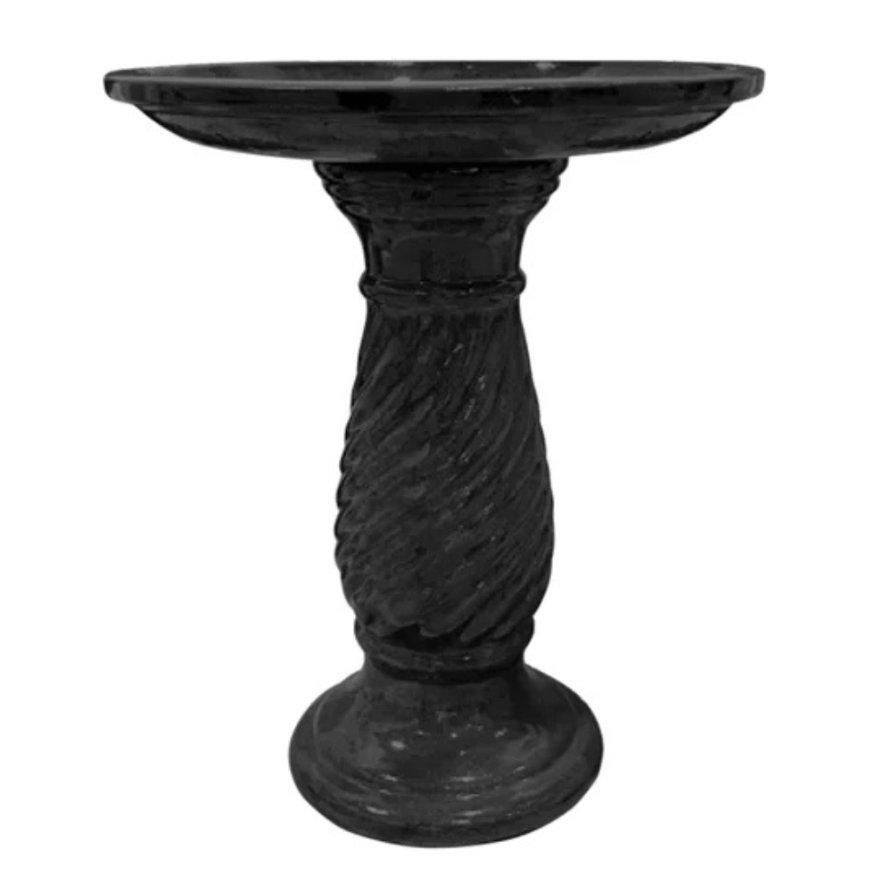SPIRAL BIRDBATH