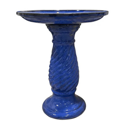 SPIRAL BIRDBATH