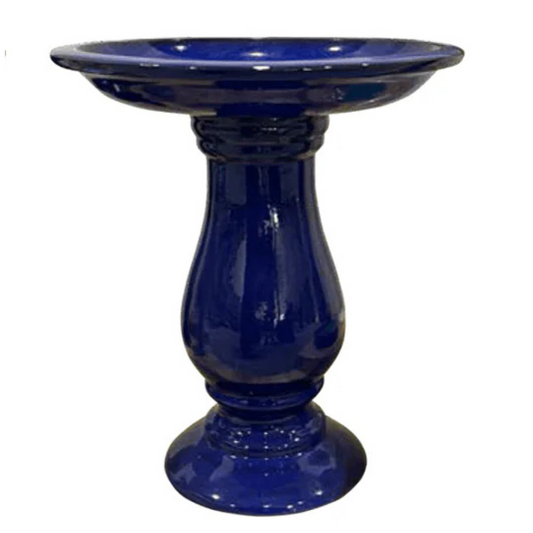 CERAMIC BIRDBATH