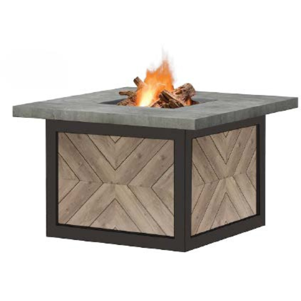 CEMENT TOP GAS FIRE TABLE – Global Outdoors Inc