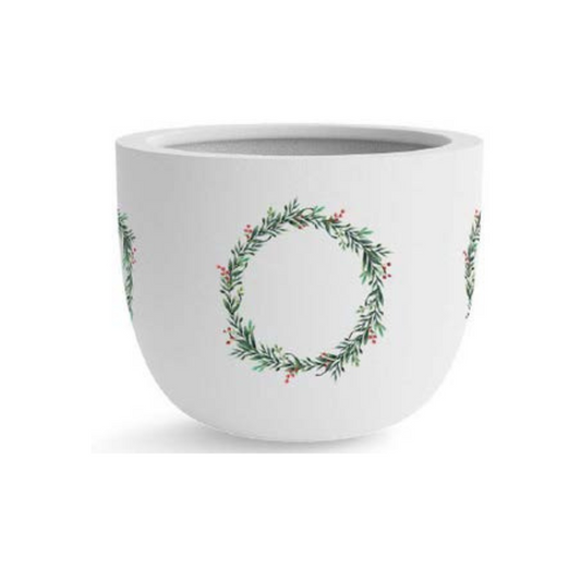 CHRISTMAS WREATH PLANTER