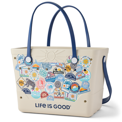 Life is Good Beachcomber Bag