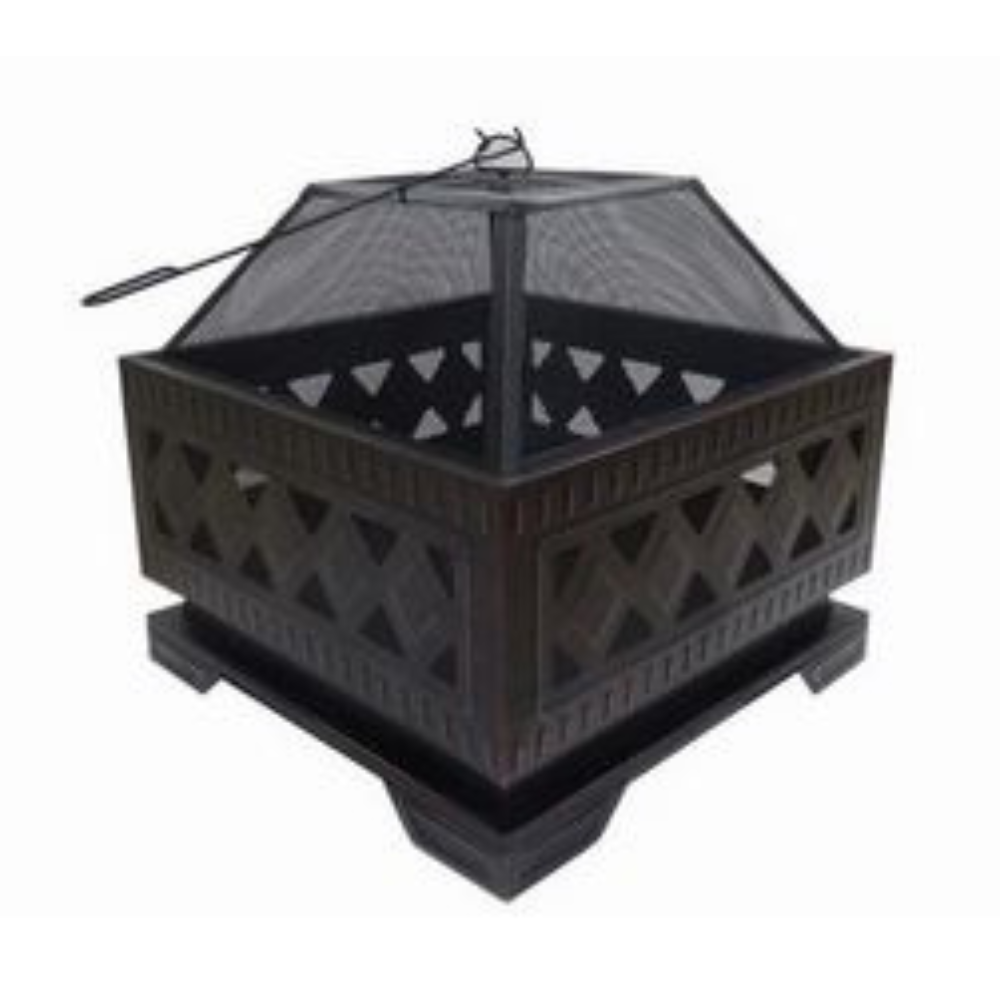 SQUARE LATTICE FIRE PIT