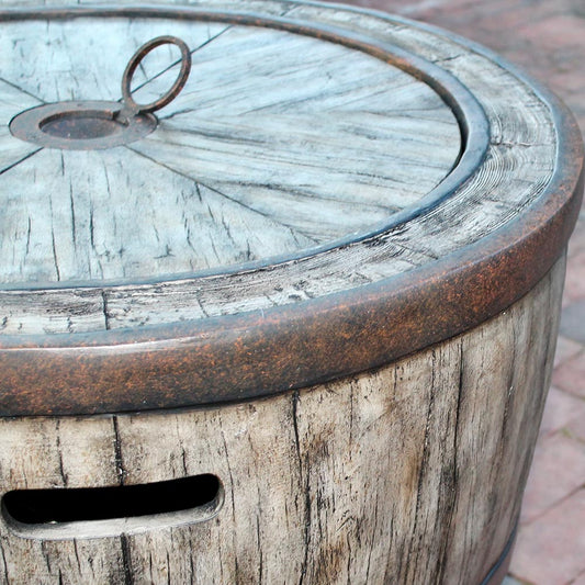 WINE BARREL LID